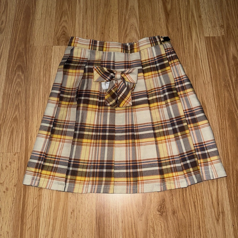 Yellow Midi Skirt